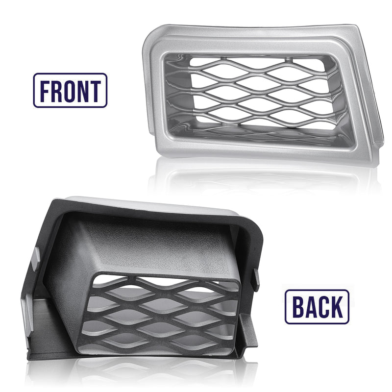 Bumper Caliper Air Duct Left Right Pair for 2003-2007 Chevrolet Silverado SS-Style