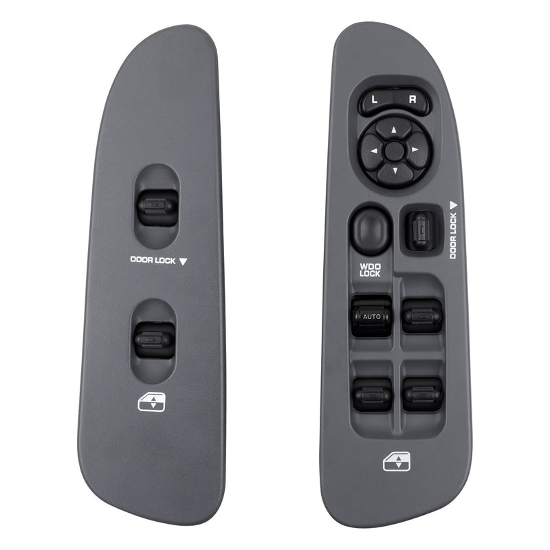 Power Window Door Lock Mirror Switch LH RH Bezel Kit For Dodge Ram 1500 01 09