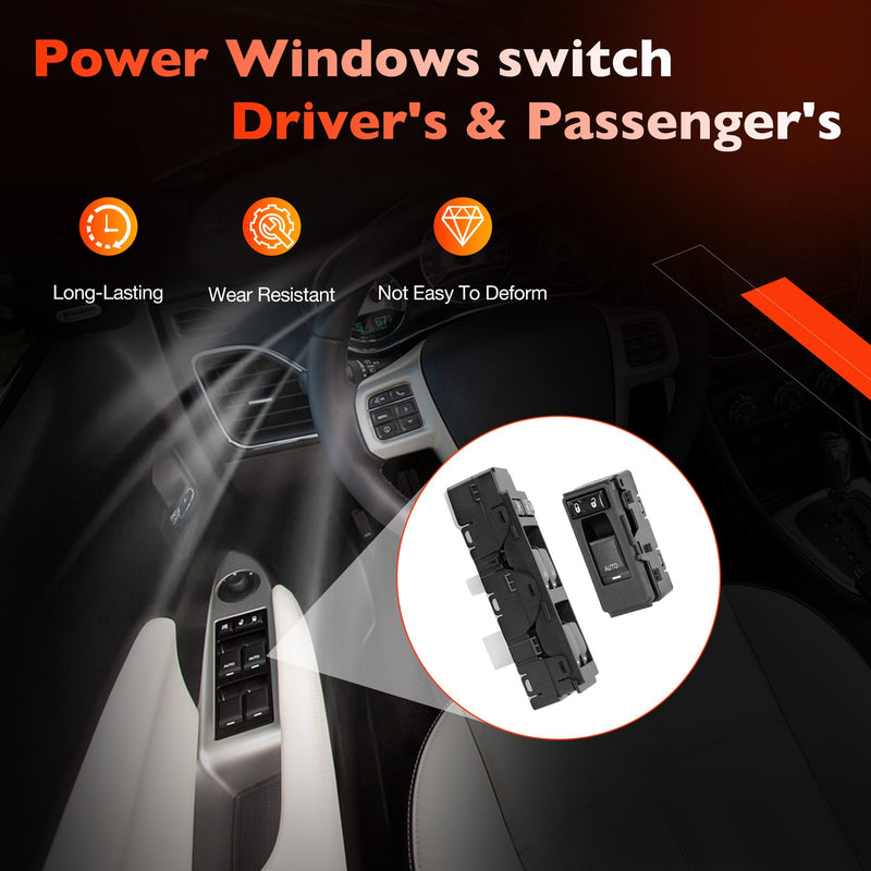 4602781AA Power Window Door Switch for Jeep Chrysler 200 300 Dodge 06-14