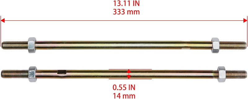 Tie Rod Sets Ball Joint For Kawasaki KVF750 Brute Force 750 4X4I 2005 2016 2