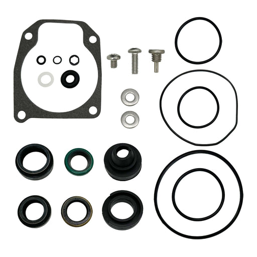 DURAFORCE 18-2694 433550 Lower Unit Gearcase Seal Kit for Johnson Evinrude 25 40 48 50 HP