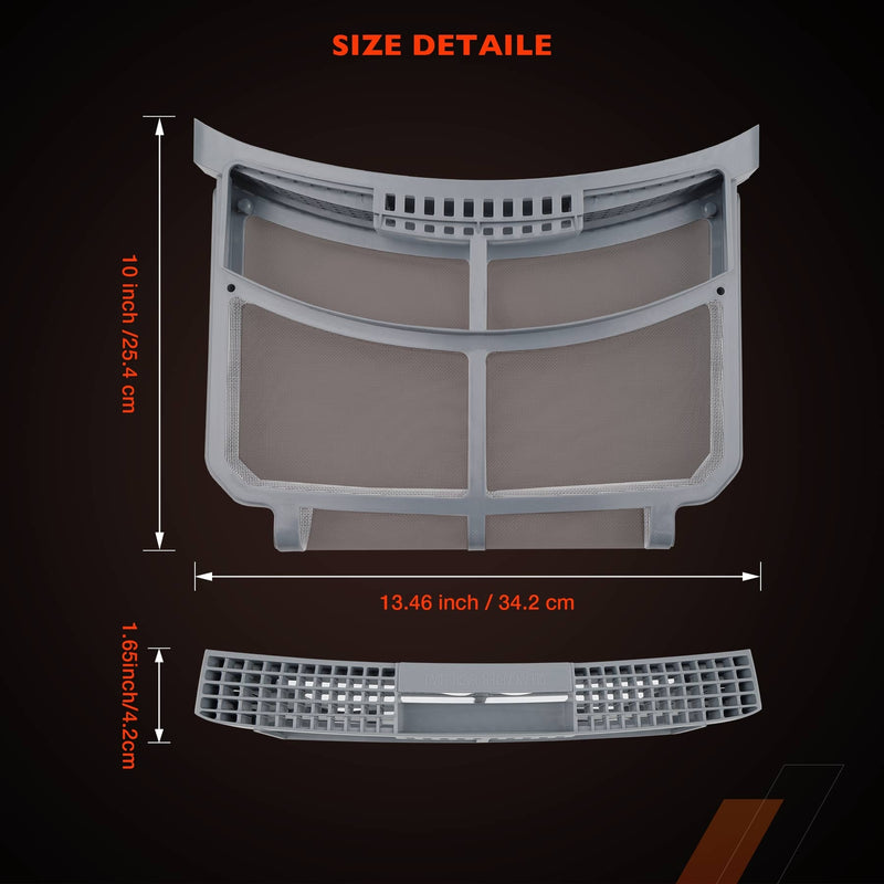 WE16X32537 Lint Filter Trap Screen Strainer For GE Clothes Dryer