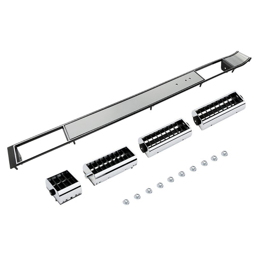 DURAFORCE Center Dash AC Air Vent Trim Plate for Chevy Silverado GMC C K 1500 2500 81-91