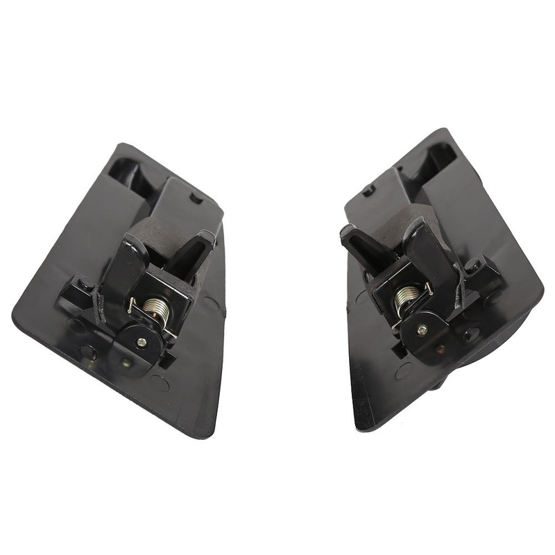 Door Handle Pair Rear Outside for 99-07 Chevy Silverado GMC Sierra Extended Cab