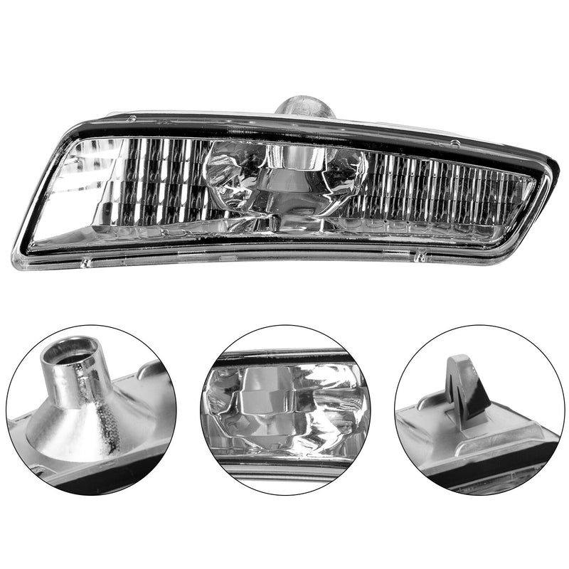 Clear Front Fender Side Markers Lights Housing for Pontiac G8 GT GXP 2008 2009
