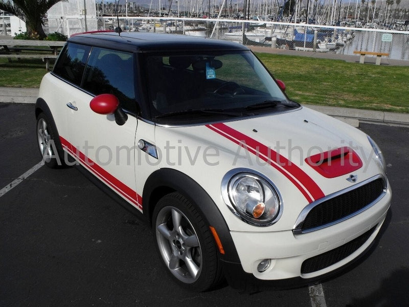 Vinyl Hood Trunk and Rocker Rally Stripes Racing Kit for Mini Cooper