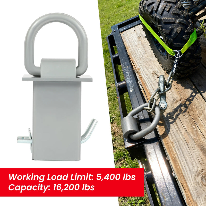 8 Heavy Duty Trailer Stake Pocket D Ring 5400 Lbs Load Limit For Standard 2x4
