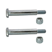 DURAFORCE Deck Wheel Bolts with Lock Nuts for Cub Cadet Husqvarna 137644 738 3056 2 Pack