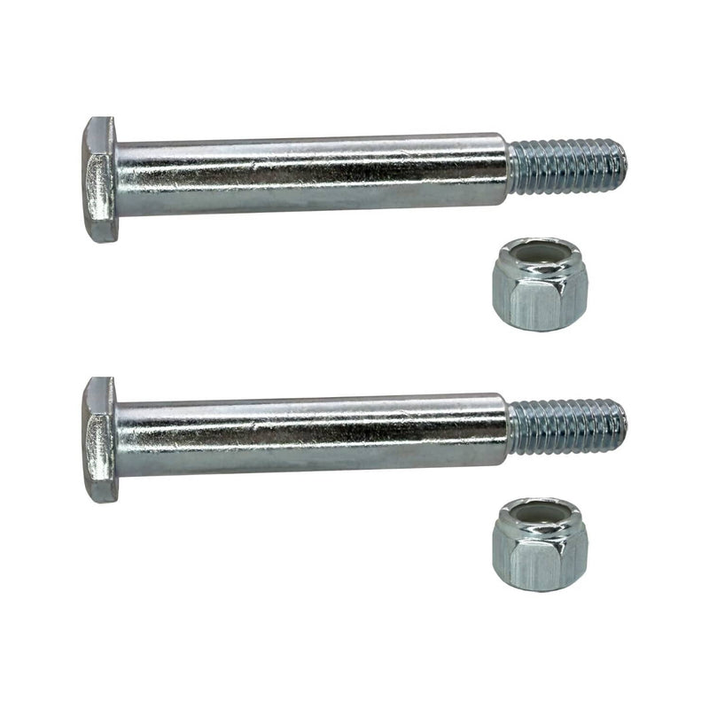 DURAFORCE Deck Wheel Bolts with Lock Nuts for Cub Cadet Husqvarna 137644 738 3056 2 Pack