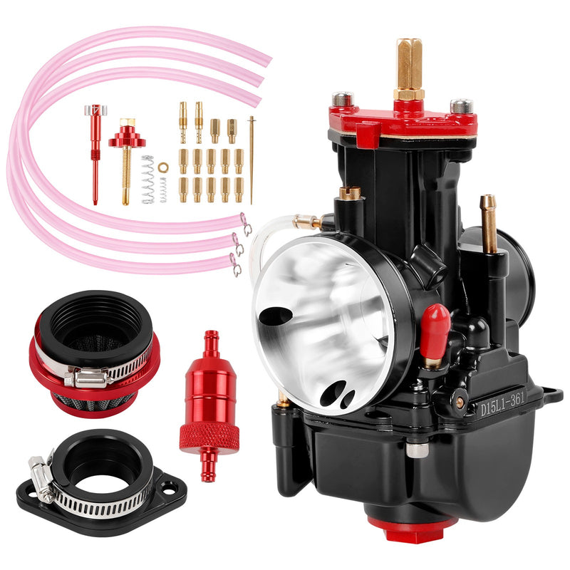 PWK 24mm Racing Carburetor Kit for Dirt Bike ATV Scooter Pit Bike 50cc 70cc 80cc