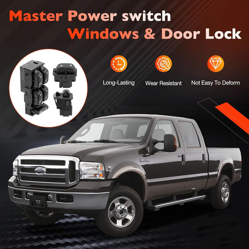 Power Window Door Lock Mirror Switch for Ford 02 05 F250 F350 F450 Excursion