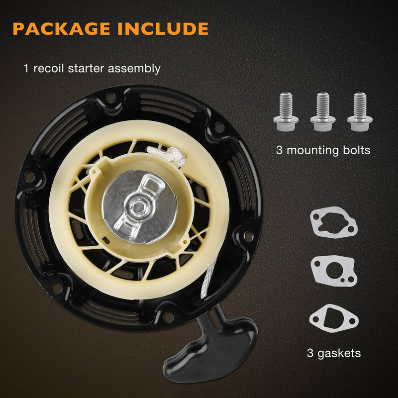 Rewind Recoil Starter Assembly for Kohler 3000 Series Engine SH265 SH270 196CC