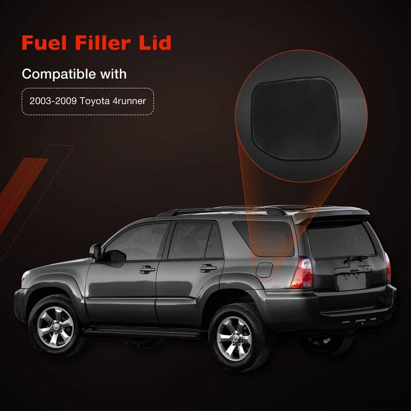 7735035050 Fuel Filler Gas Tank Door Cover Lid Cap for Toyota 4Runner 2003 2009