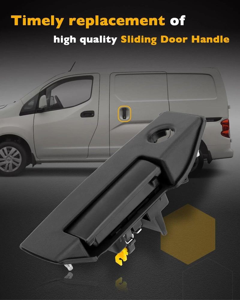 Exterior Sliding Door Handle Rear Left for Nissan NV200 for Chevy City Express