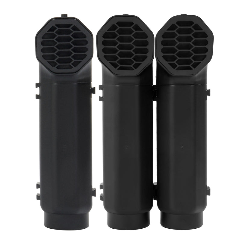 Snorkel Riser Kit for 2016-2021 Polaris RZR Turbo 4 S 4 XP 4 Painted Black