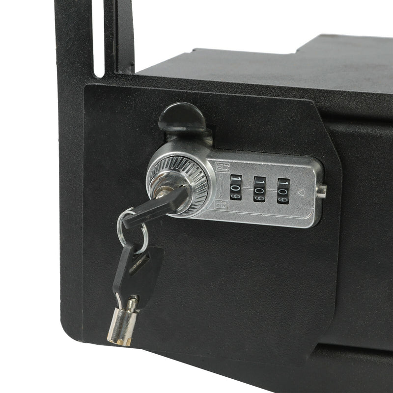 Floor Center Console Lock Safe Storage for 15 20 F150 Raptors 17 22 F250 F350