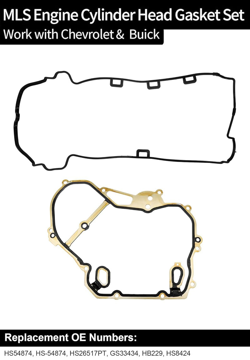 Head Gasket Set for Chevy Equinox Malibu GMC Terrain Buick Lacrosse 2010-2017