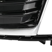 DURAFORCE 2Pcs Fog Light Cover For 2019-2024 Ford Edge Front Bumper Chrome Trim w/Bezel