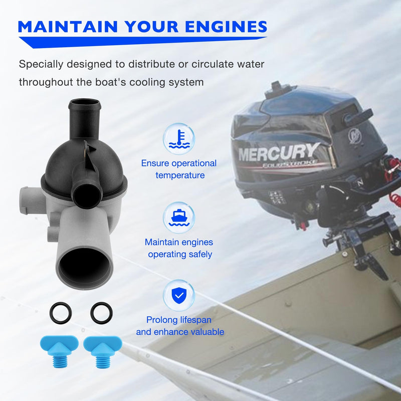 863631T1 Distribution Housing for Mercury Mercruiser 4.3 5.0 5.7 6.2L Inboard