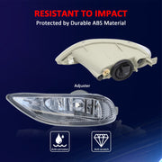DURAFORCE For 2005-2008 Toyota Corolla 2002-2004 Toyota Camry Pair Fog Lights Lamps W/Bulb