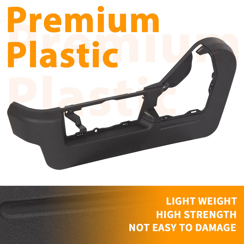 Driver Side Black Seat Track Cover for 2009-2014 Ford F150 F-150