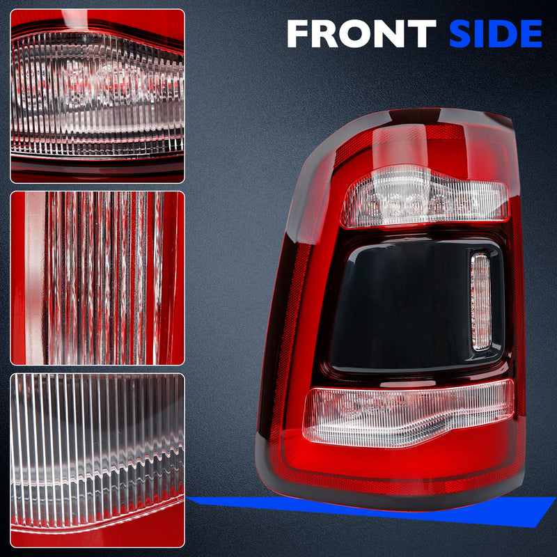 LED Brake Tail Light Lamp Rear Left Driver Side For Dodge Ram 1500 2019 2024