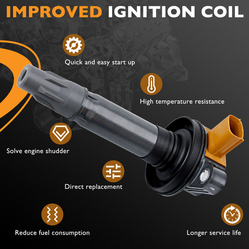 UF646 Ignition Coil for Ford F150 Explorer Lincoln Ecoboost 3.5L 11 23 6 Pack