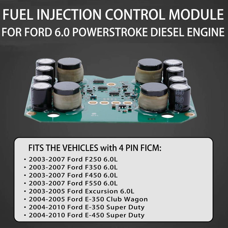 904 229 FICM 6.0 Powerstroke Fuel Module Board for Ford F250 F350 F450 2003 10