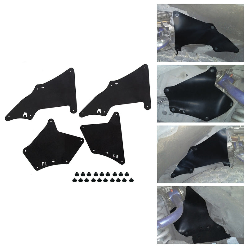 4PCS Splash Guards Fender Liners for Toyota 4Runner Lexus GX 470 2003-2022