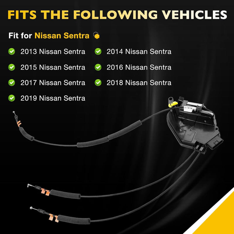 80501 9AN0A Latch Lock Actuator Front Driver Side for Nissan Sentra 2013 2019