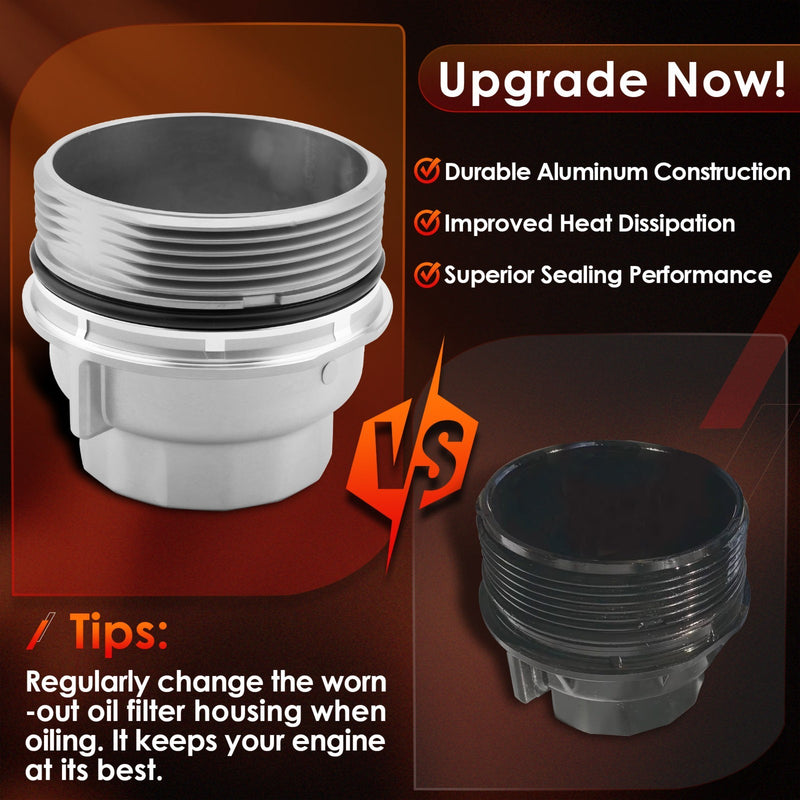 1562031060 Oil Filter Housing Cap Kit for Toyota Lexus 2005 2021 Camry 4Runner