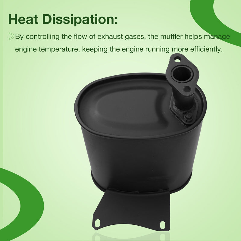 Generator Muffler For Honda GX340 GX390 Clone 420 459cc Predator 56170 Champion