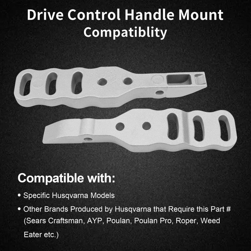 576452801 Drive Control Handle Mount for Craftsman Husqvarna Lawn Mower 2 Pieces