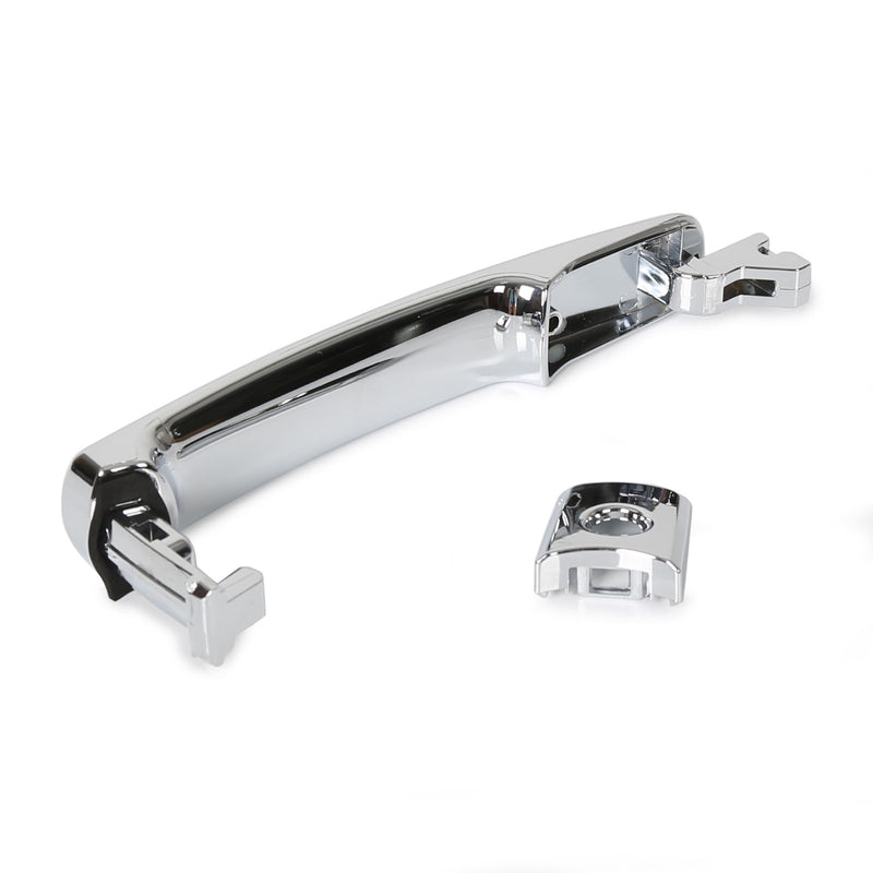Door Handle Front Driver Side Outside Exterior Chrome for Nissan Rogue 2011-2015