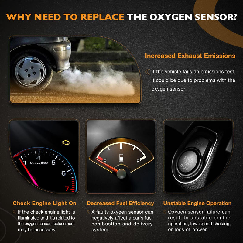 Upstream and Downstream O2 Oxygen Sensor for KIA Sorento Forte Hyundai Sonata