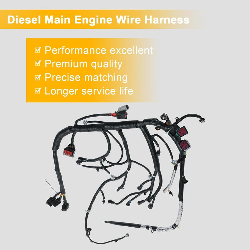 6C2Z12B637UA Diesel Main Engine Wire Harness for Ford E150 E250 E350 E450 06-07