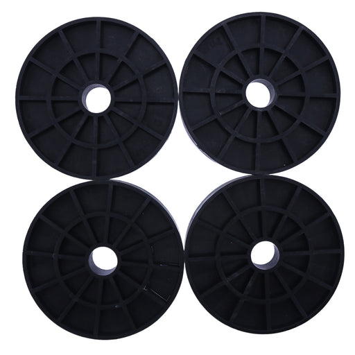 DURAFORCE 47163GT 47163 Roller Wheel for Genie Scissor GS30 GS32 GS46 GS1330M 4 Pieces