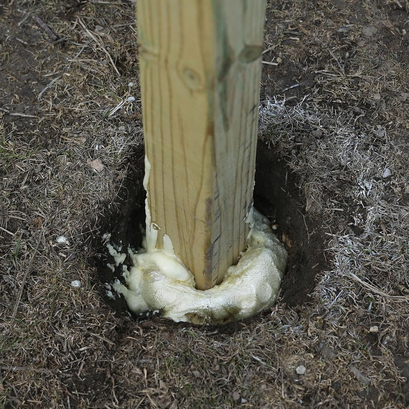 Fast 2K Post Anchor Mix Expanding Foam Concrete Alternative For Post Install 4