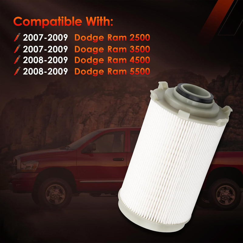 68061634AA Fuel Oil Filter for Dodge Ram 2500 5500 6.7L Cummins Diesel 2007 2009