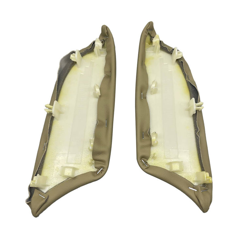 DURAFORCE Leather Sedan Door Panels Armrest Cover Beige 2008 2012 for Honda Accord
