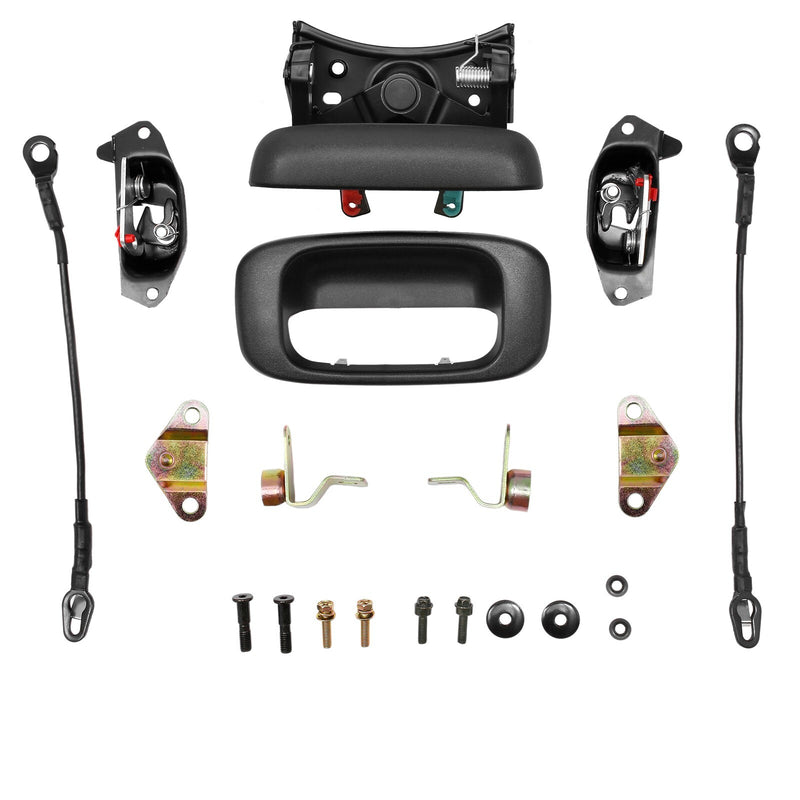 15997911 Tailgate Rebuild Kit Handle Bezel Latch for Chevy Silverado GMC Sierra