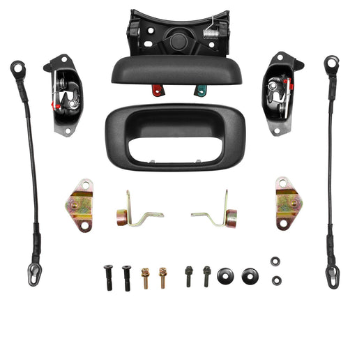 DURAFORCE 15997911 Tailgate Rebuild Kit Handle Bezel Latch for Chevy Silverado GMC Sierra