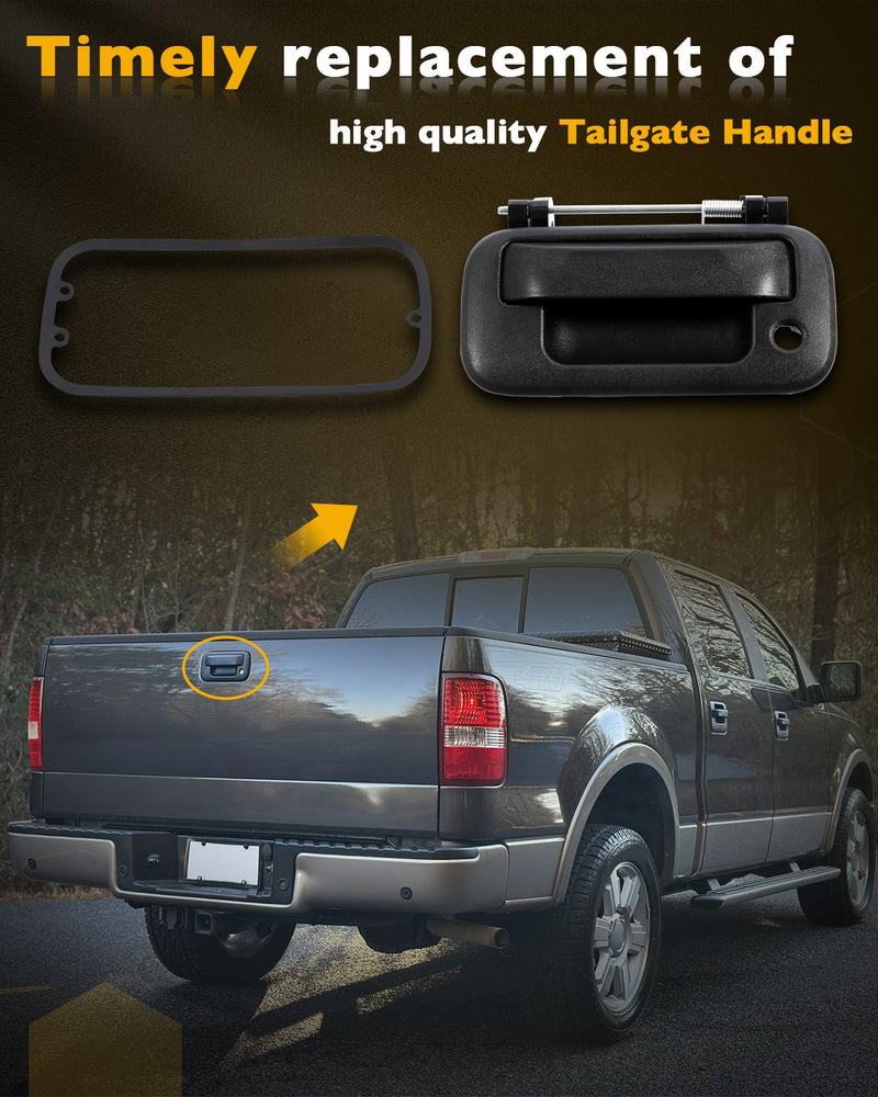 Metal Tailgate Handle Latch w Key Hole for Ford F150 F250 F350 Super Duty 04 16