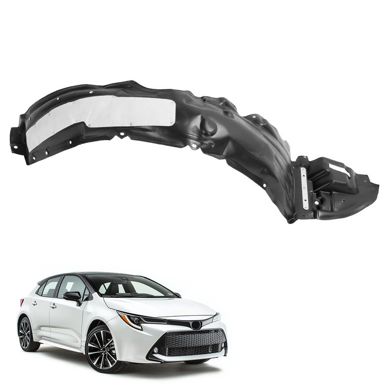 Front Fender Liner Passenger Side Wheel Well Cover for 2017-2019 Toyota Corolla