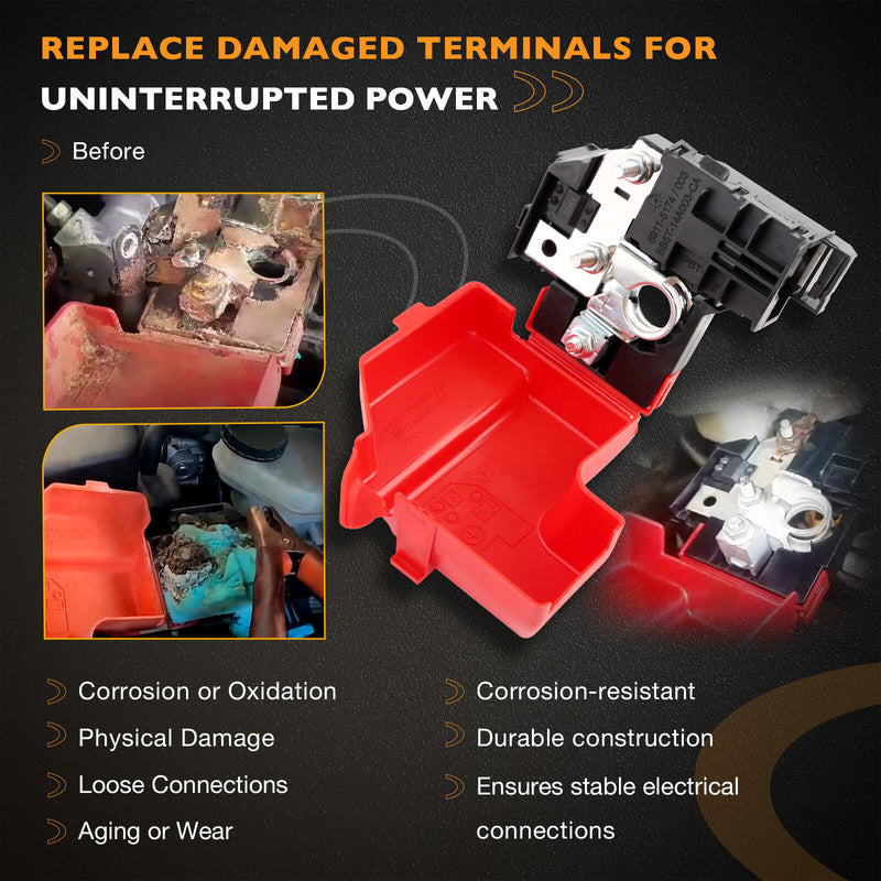 Positive Battery Cable Terminal End for Ford Explorer Taurus Lincoln MKT 13 19