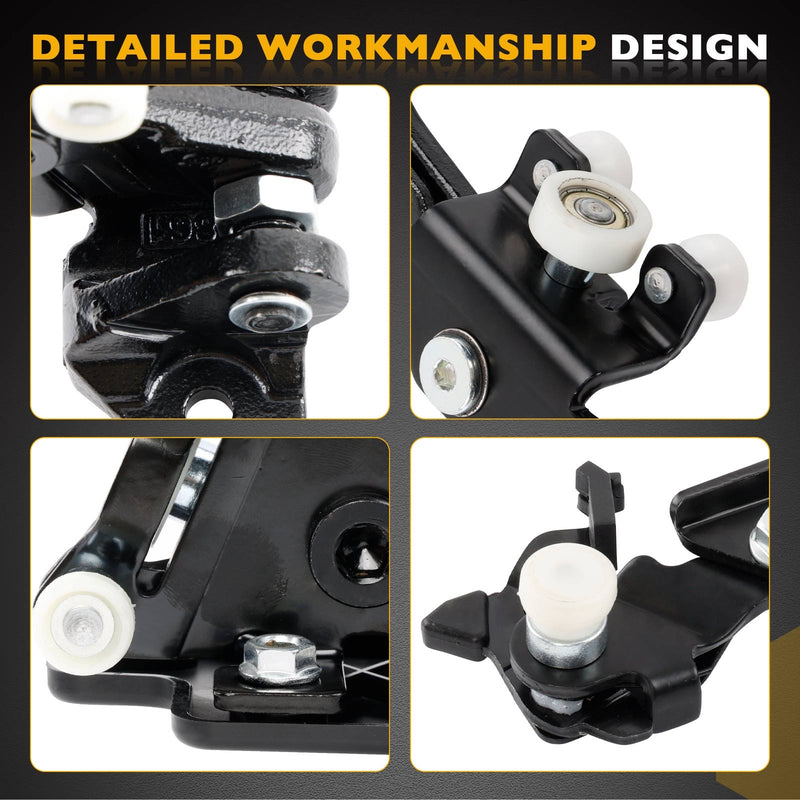Upper Middle Lower Right Sliding Door Roller Kit for Ram ProMaster 2014 2025