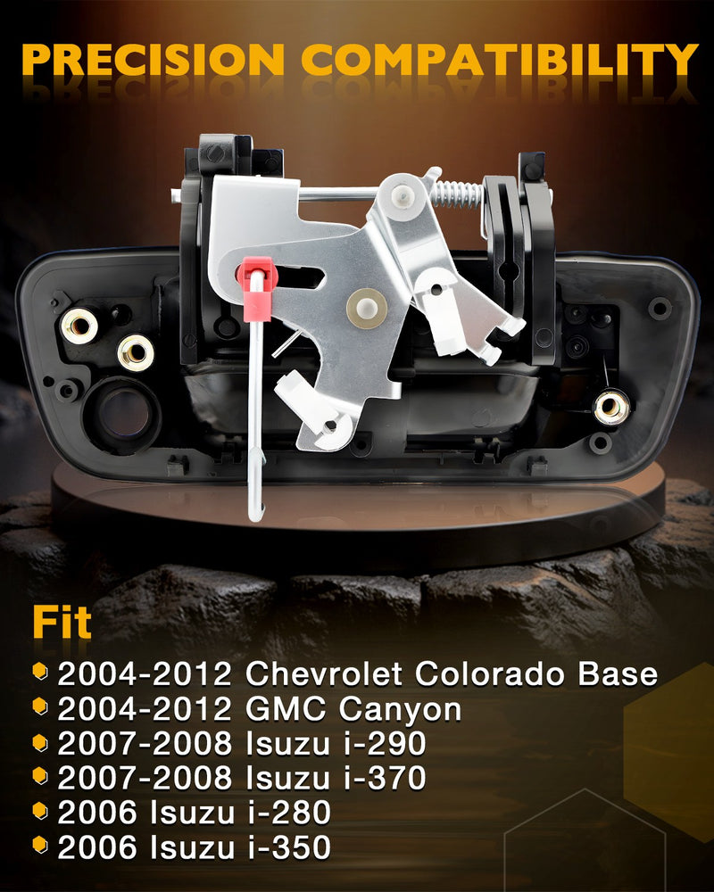 80584 Metal Tailgate Latch Handle for Chevy Colorado GMC Canyon Isuzu 2004 2012