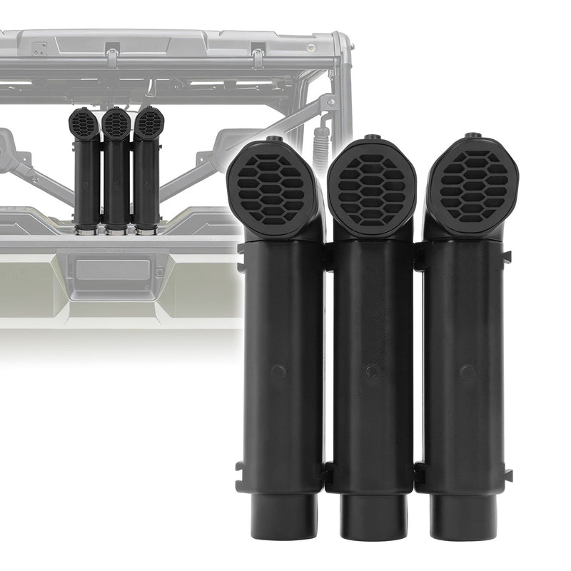 Snorkel Kit For Polaris Ranger SP 570 2022 2023 Clamp On ABS PVC Black Painted