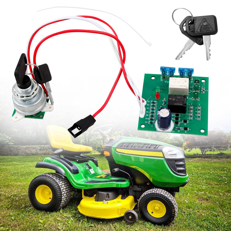 AM136681 Ignition Switch Module Keys for John Deere 415 425 445 455 AM120819