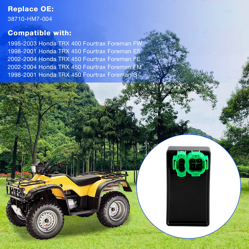 Cooling Fan Control Unit CDI Box for Honda TRX400FW TRX450ES FE FM S 1995 2004